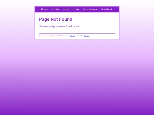 not_found screenshot