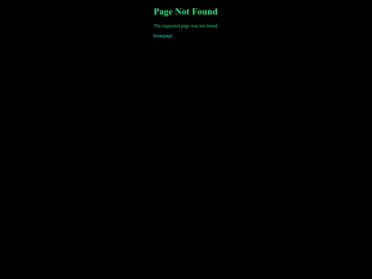 not_found screenshot