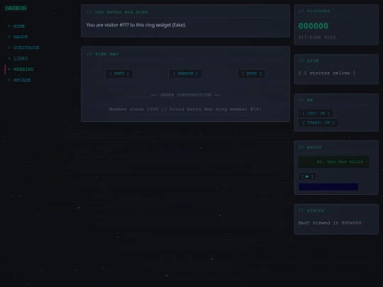 pages/webring screenshot