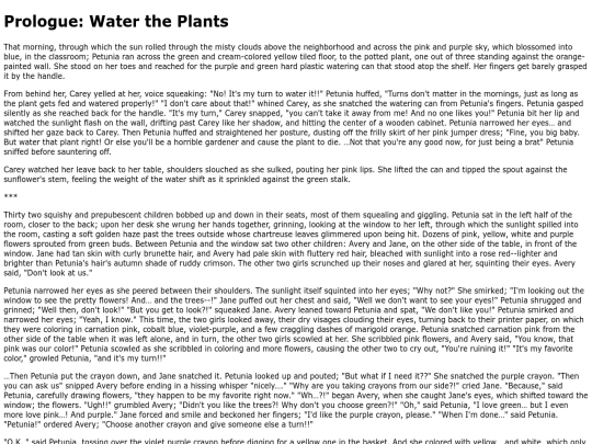 Prologue:_Water_the_Plants screenshot