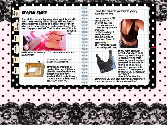 craftypage screenshot