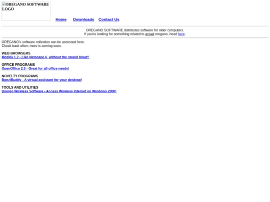 DOWNLOADS screenshot