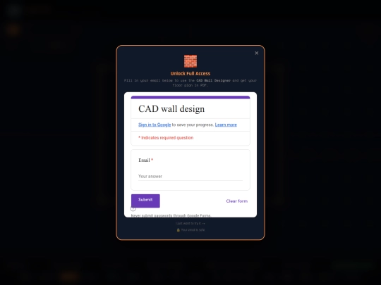 build screenshot