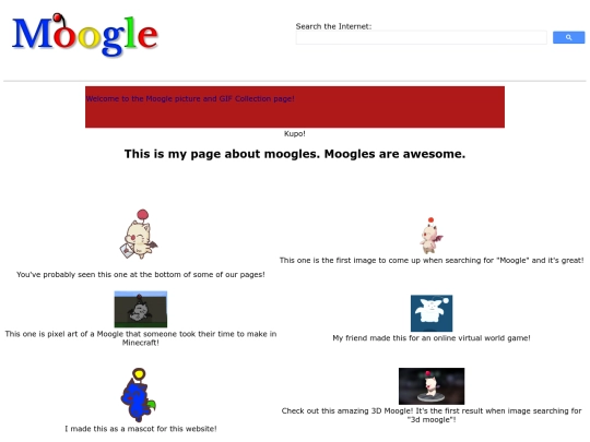 moogles screenshot