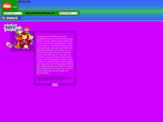 nick/rugrats screenshot