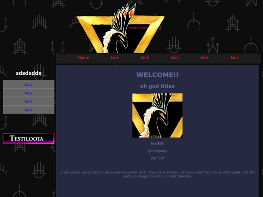 test screenshot