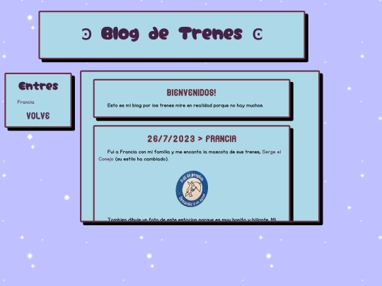 Trenes.Blog screenshot