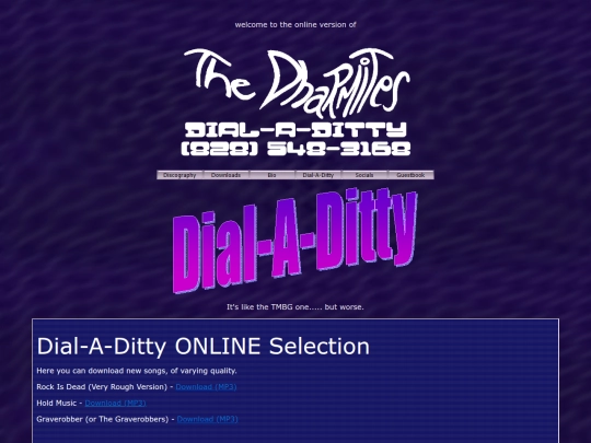 Dial-A-Ditty/dialadittyonline screenshot