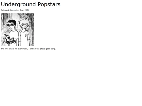 Discography HTML Files/discougps screenshot