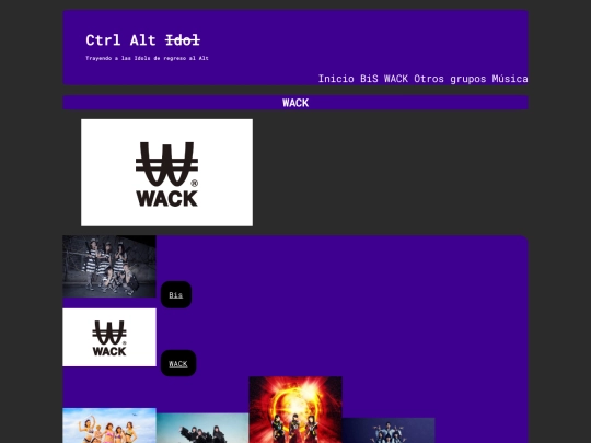 proyectoCtrlAltIdol/pages/wack screenshot