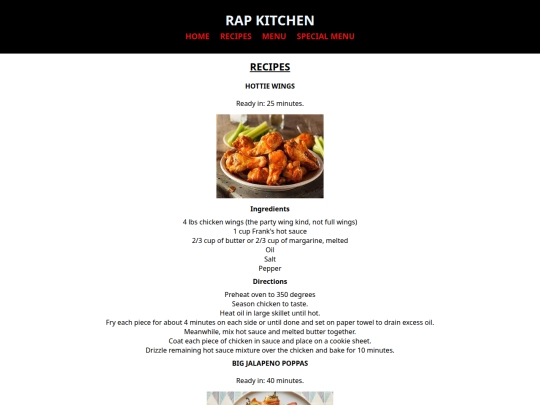 old2/recipes screenshot
