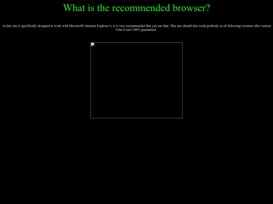 what_is_the_recommended_browser screenshot