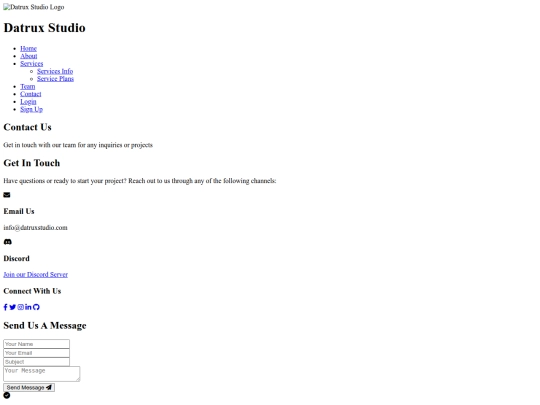 contact screenshot