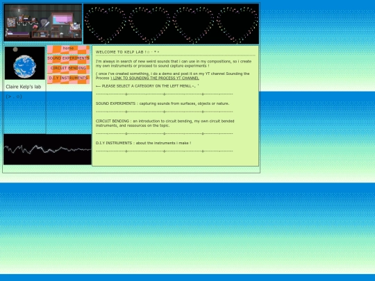 experiments screenshot