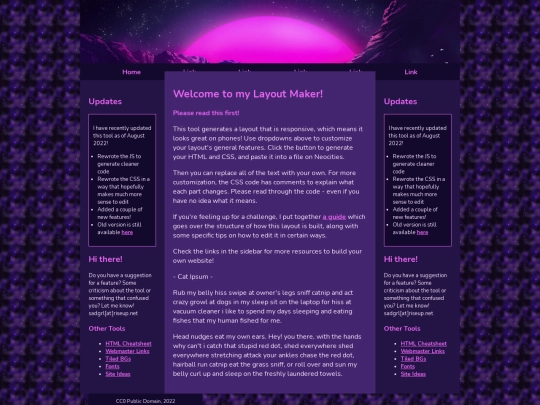 welcome screenshot