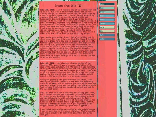 dream/26jul screenshot