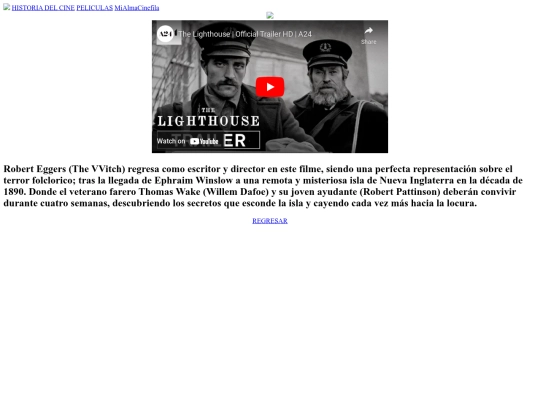 Viendo Cine/TheLighthouse screenshot