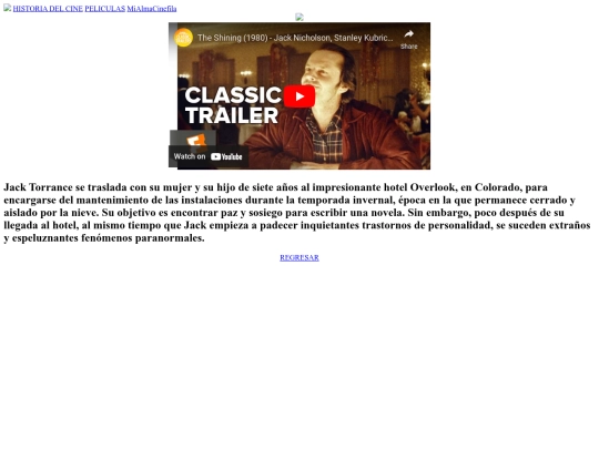 Viendo Cine/TheShining screenshot