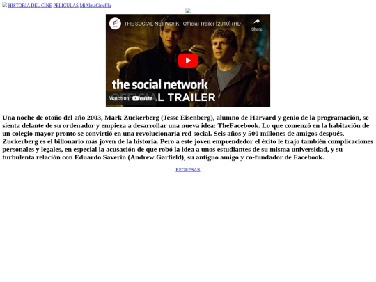 Viendo Cine/TheSocialNe screenshot