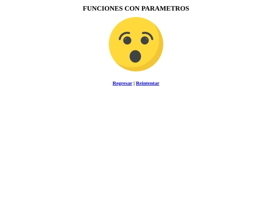 funcionconparametros screenshot