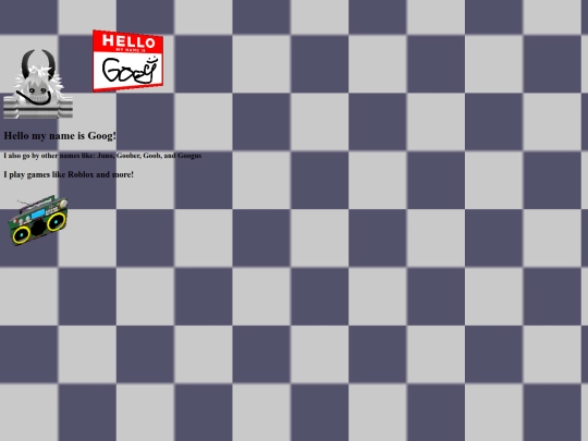 information screenshot