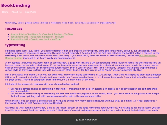 bookbindery_post screenshot