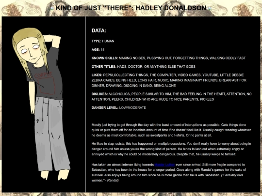 hadleypage screenshot