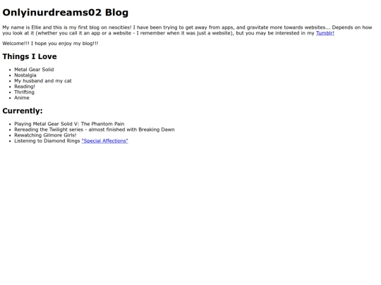 myfirstpage screenshot