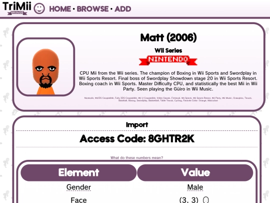 mii/WS-05-039 screenshot