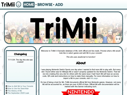 mii screenshot