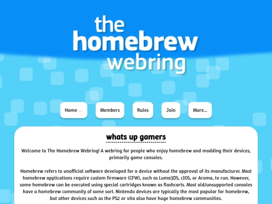 webring screenshot