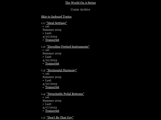 archive screenshot