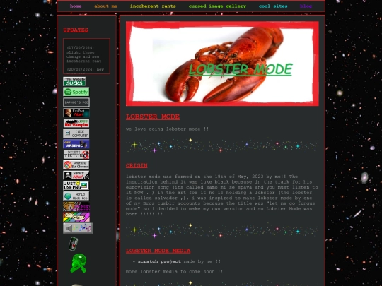 LOBSTER screenshot
