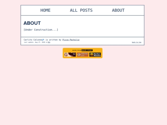 info/about screenshot