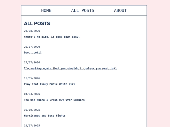 info/all_posts screenshot