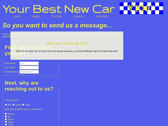 contact screenshot