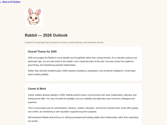 rabbit screenshot