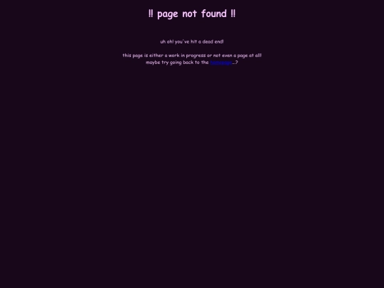 not_found screenshot