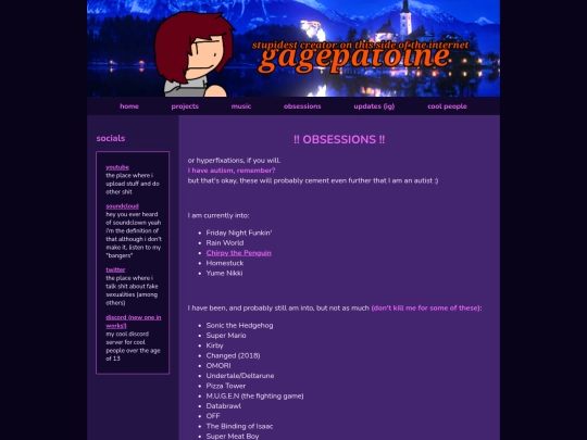 obsessions screenshot