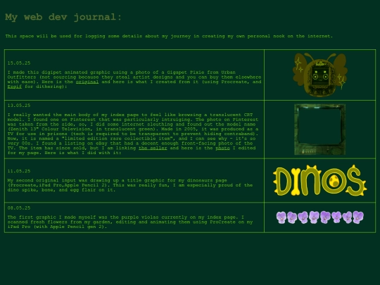 webdevjournal screenshot