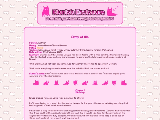 artarena/writing/army-of-me/chapter-1 screenshot