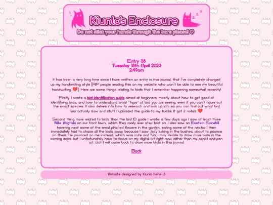 birdblog/entry/38 screenshot