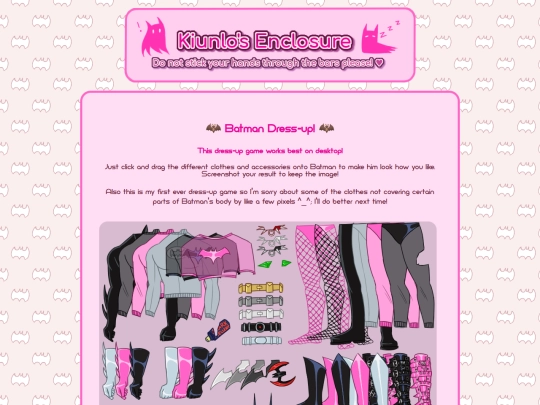 dressupdreams/batman screenshot