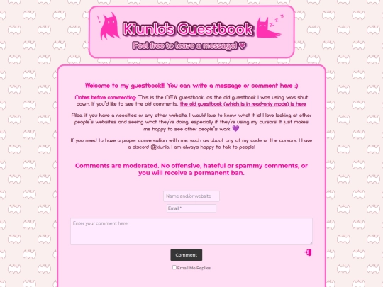 guestbookz screenshot
