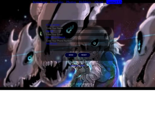 contact screenshot