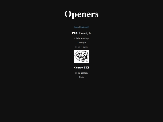 tetris/openers screenshot