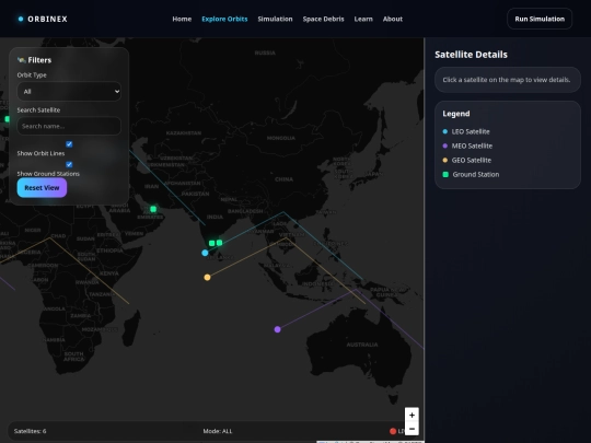 orbinex/html/explore screenshot
