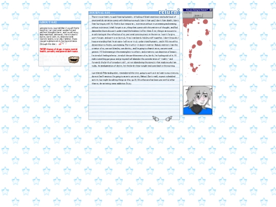 diary screenshot