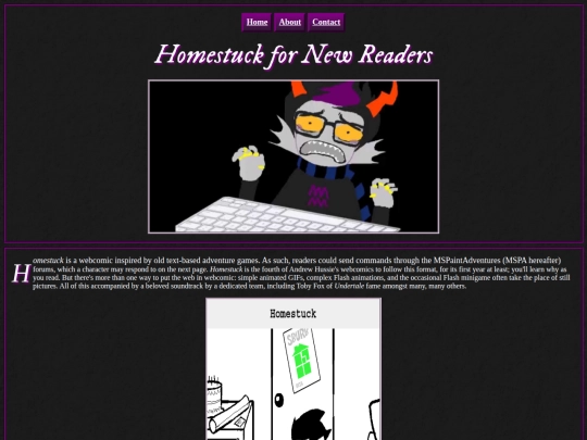 homestuck screenshot