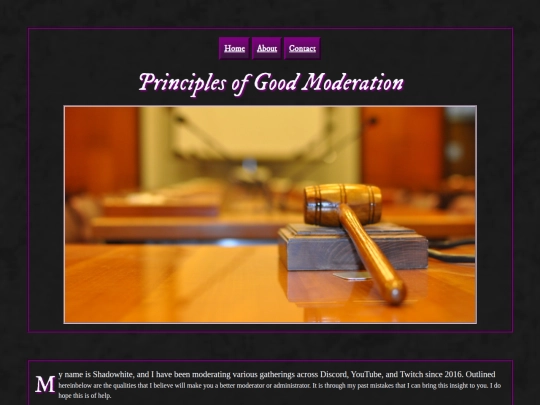moderation screenshot